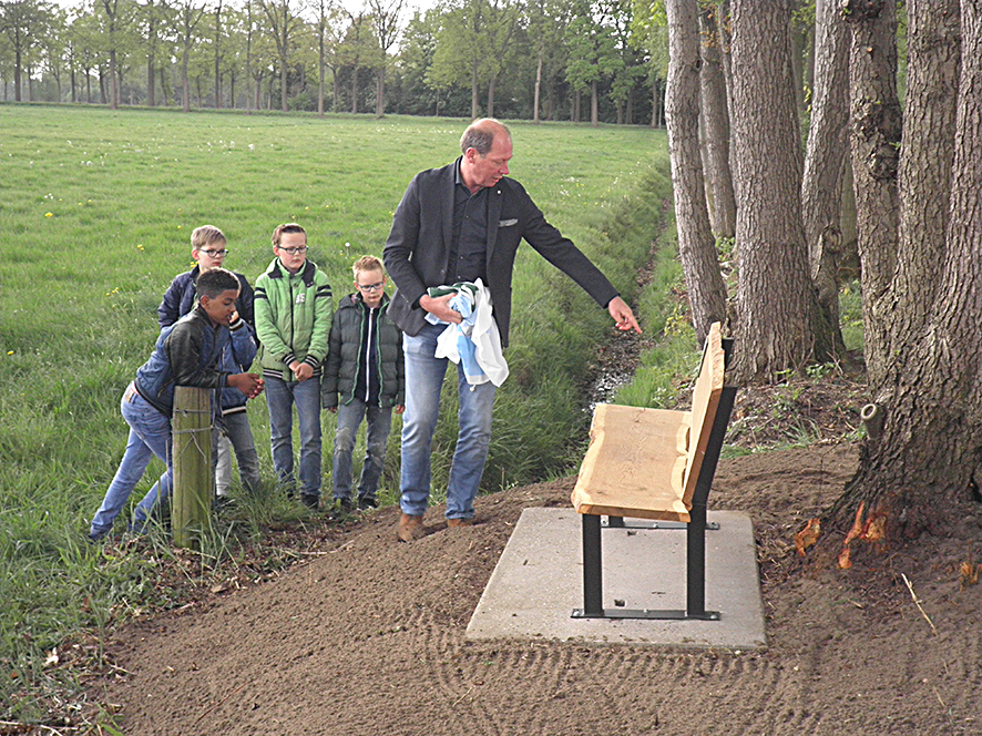 Onthulling door wethouder Ted Kok